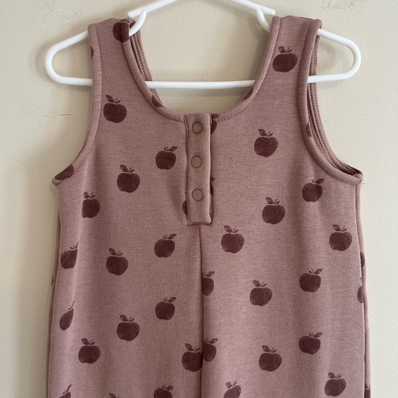 Zara Faux Fur Lined Apple Jumpsuit- Size 18-24 months - Picture 3 of 6